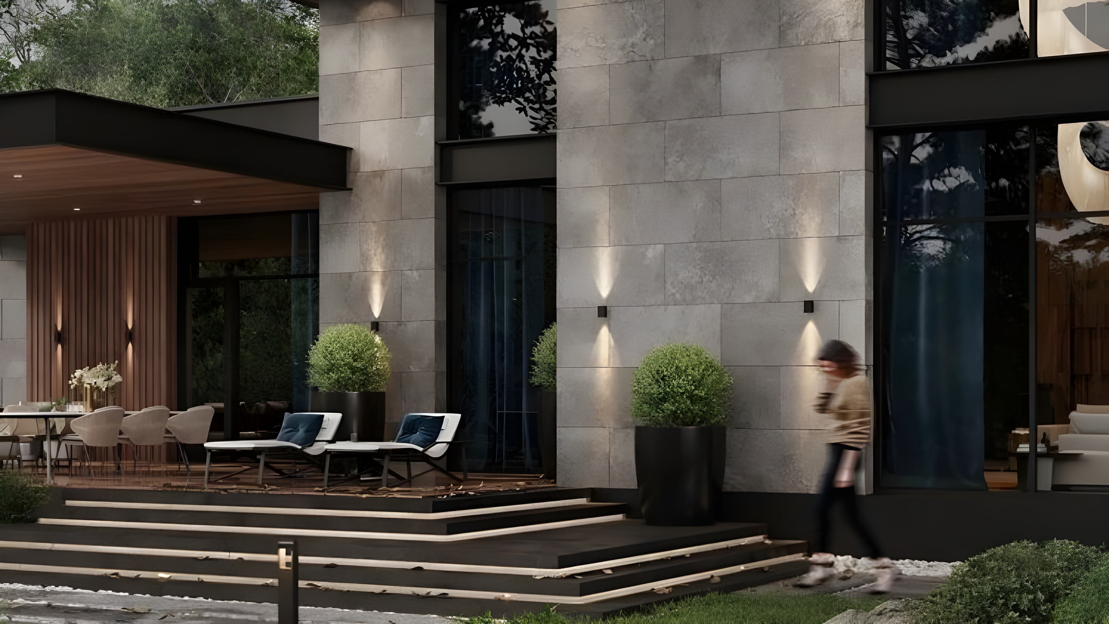 Modern living room interior